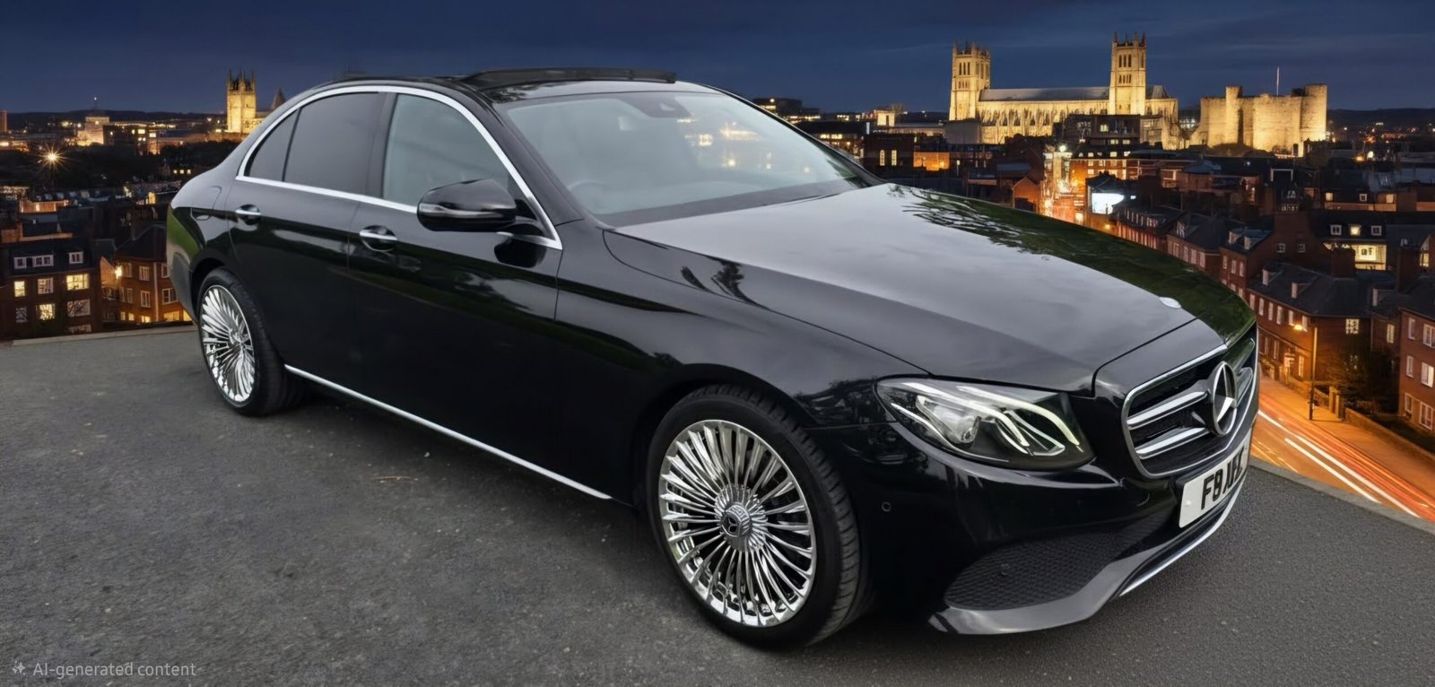 Mercedes S Class Wedding Car